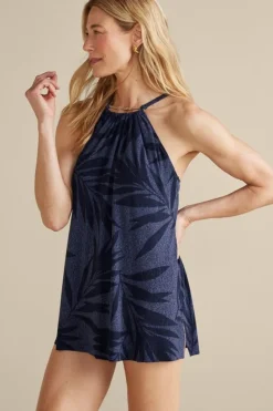 Soft Surroundings Swimwear|Magicsuit By Miraclesuit Parker Palms Swim Dress Kismet