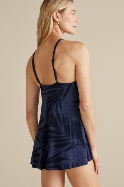 Soft Surroundings Swimwear|Magicsuit By Miraclesuit Parker Palms Swim Dress Kismet
