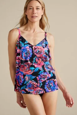 Soft Surroundings Swimwear|Magicsuit By Miraclesuit Chloe Tankini Top SonicBlooms