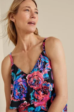 Soft Surroundings Swimwear|Magicsuit By Miraclesuit Chloe Tankini Top SonicBlooms