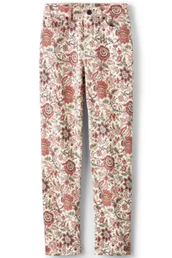 Soft Surroundings Jeans|Manisha Straight Leg Jeans DesertJacobean