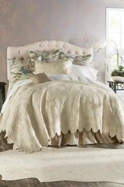 Soft Surroundings Bedding|Bedding Collections|Marguerite Bed Sham Gardenia