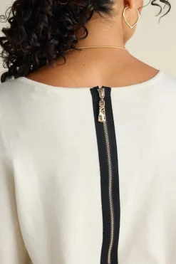 Soft Surroundings Tops|Sweaters & Cardigans|Margulies Tunic Sweater IvoryPearl