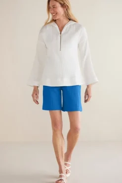 Soft Surroundings Pants|Shorts|Marilla Gauze Shorts