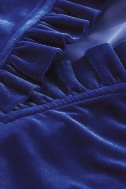 Soft Surroundings Tops|Marlee Ruffle Velvet Top