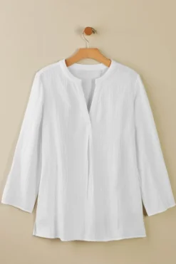 Soft Surroundings Tops|Tunics & Leggings|Marley Gauze Tunic