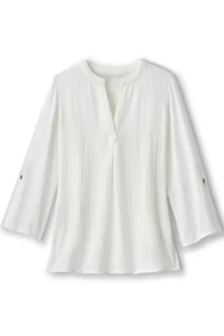 Soft Surroundings Tops|Tunics & Leggings|Marley Gauze Tunic