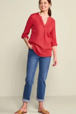 Soft Surroundings Tops|Tunics & Leggings|Marley Gauze Tunic