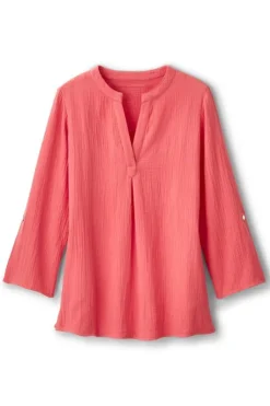 Soft Surroundings Tops|Tunics & Leggings|Marley Gauze Tunic