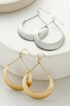 Soft Surroundings Jewelry|Earrings|Marlo Hoop Earrings