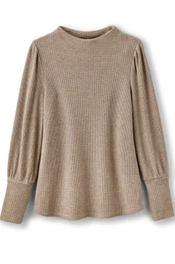 Soft Surroundings Tops|Melina Waffle Pullover