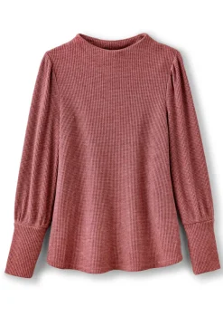 Soft Surroundings Tops|Melina Waffle Pullover