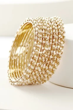 Soft Surroundings Jewelry|Bracelets|Mena Beaded Bangle Set