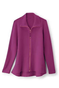 Soft Surroundings Tops|Sweaters & Cardigans|Meria Zip Cardi