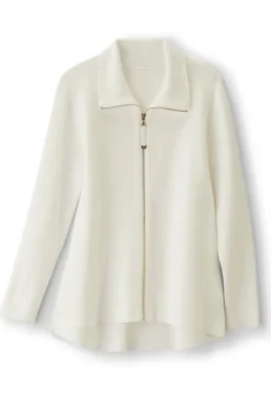 Soft Surroundings Tops|Sweaters & Cardigans|Meria Zip Cardi