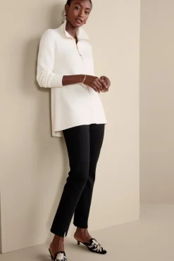Soft Surroundings Tops|Sweaters & Cardigans|Meria Zip Cardi