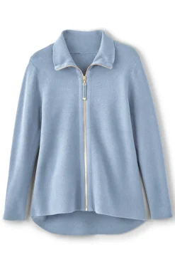Soft Surroundings Tops|Sweaters & Cardigans|Meria Zip Cardi