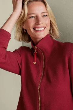 Soft Surroundings Tops|Sweaters & Cardigans|Meria Zip Cardi