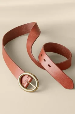 Soft Surroundings Belts|Monaco Leather Belt
