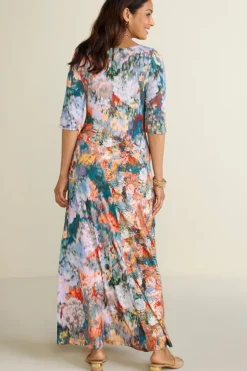 Soft Surroundings Dresses|Nanette Dress MultiOrange