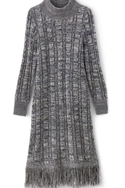 Soft Surroundings Dresses|Neve Sweater Dress CharcoalGrey