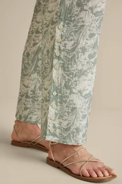 Soft Surroundings Pants|Oceo Gauze Wide-Leg Pants