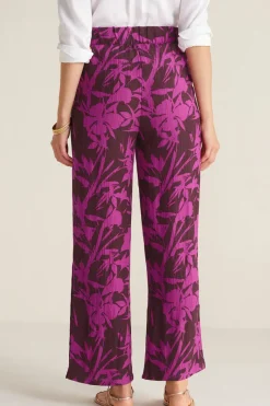 Soft Surroundings Pants|Oceo Gauze Wide-Leg Pants