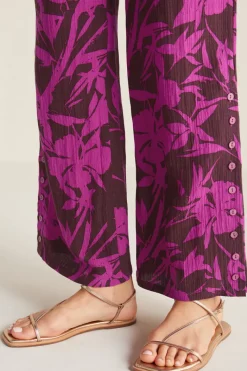 Soft Surroundings Pants|Oceo Gauze Wide-Leg Pants