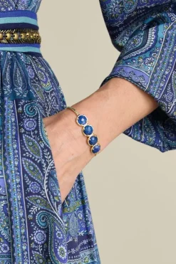 Soft Surroundings Jewelry|Bracelets|Odeta Stone Cuff Lapis
