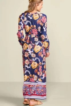 Soft Surroundings Dresses|Ohana Maxi Dress AkrotiriFlowers