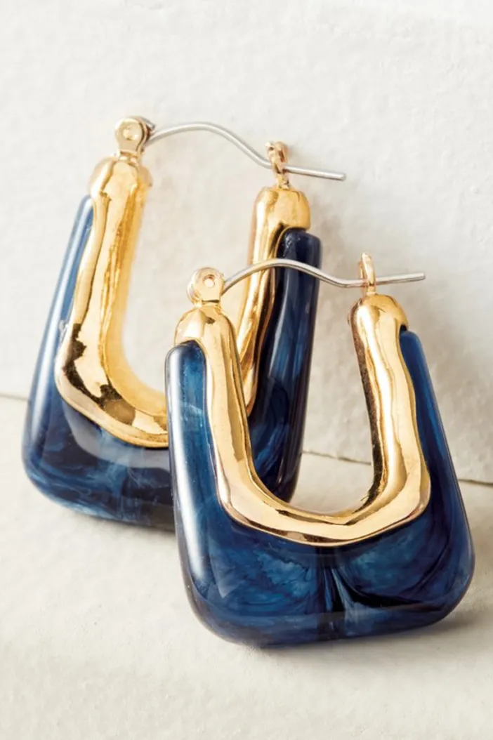 Soft Surroundings Jewelry|Earrings|Parker Square Hoop Earrings