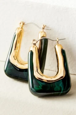 Soft Surroundings Jewelry|Earrings|Parker Square Hoop Earrings