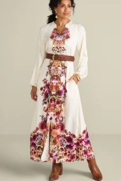 Soft Surroundings Dresses|Paulette Shirtdress MultiFloral
