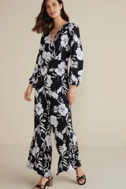 Soft Surroundings Dresses|Jumpsuits|Penelope Long Sleeve Jumpsuit