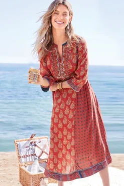 Soft Surroundings Dresses|Phoenix Dress Red