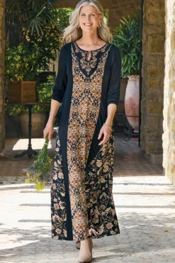 Soft Surroundings Dresses|Priska Maxi Dress AutumnTile
