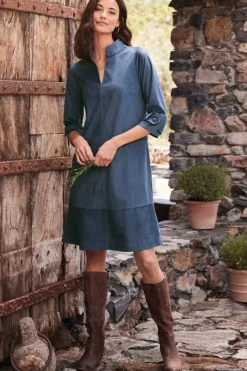 Soft Surroundings Dresses|Rani Faux Suede Dress