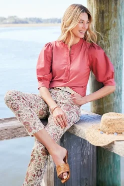 Soft Surroundings Tops|Raylee Knit Pullover Rose