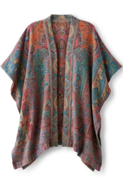 Soft Surroundings Scarves & Wraps|Rhea Woven Kimono Wrap Multi