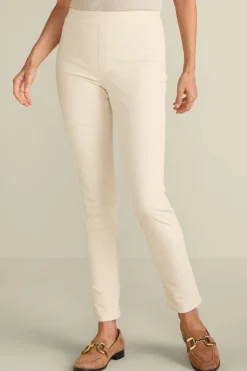 Soft Surroundings Pants|Rockland Corduroy Slim Leg Pull On Pants