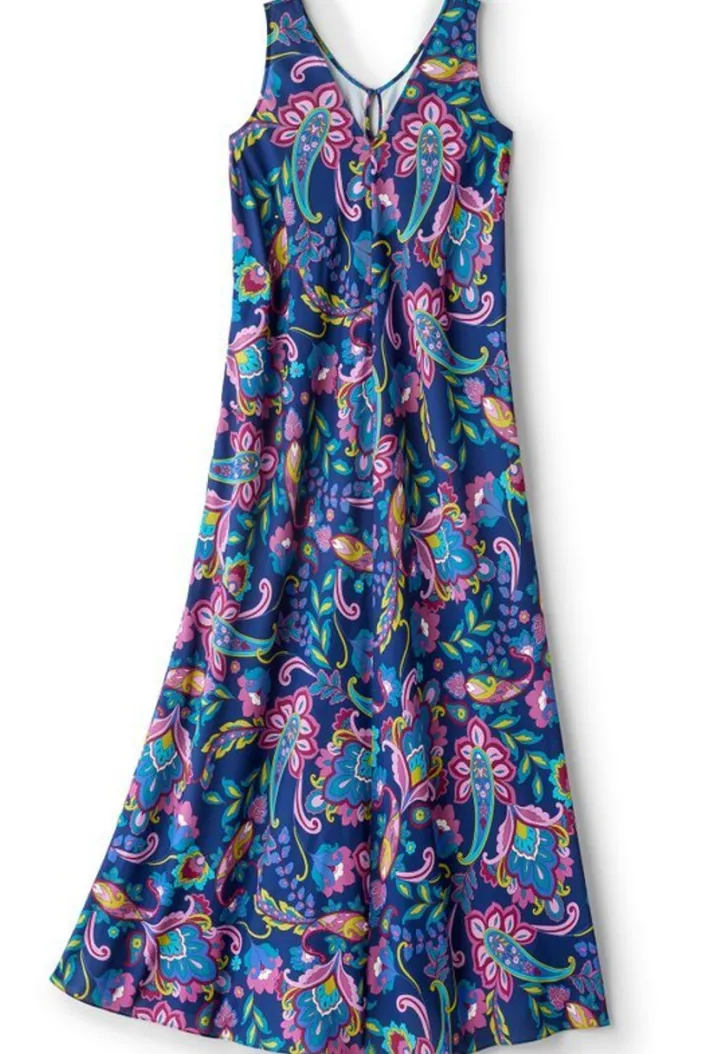 Soft Surroundings Dresses|Rosalia Maxi Dress SanFranPaisley