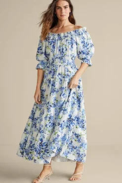Soft Surroundings Dresses|Rosana Maxi Dress Wisteria