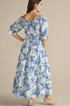 Soft Surroundings Dresses|Rosana Maxi Dress Wisteria