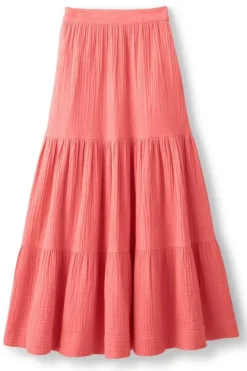 Soft Surroundings Skirts|Ruari Gauze Maxi Skirt