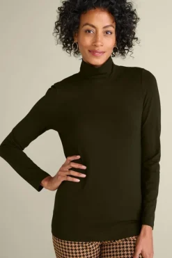 Soft Surroundings Tops|Sandie Knit Turtleneck