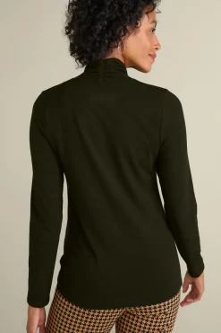 Soft Surroundings Tops|Sandie Knit Turtleneck