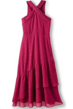 Soft Surroundings Dresses|Sanna Sparkling Maxi Dress Sangria