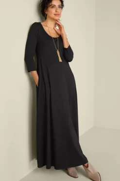 Soft Surroundings Dresses|Santiago 3/4 Sleeve Dress