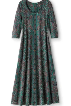 Soft Surroundings Dresses|Santiago 3/4 Sleeve Dress