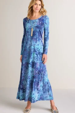 Soft Surroundings Dresses|Santiago Stretch Velvet Dress